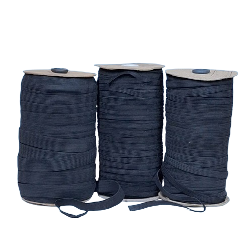 Elástico Poliéster Negro