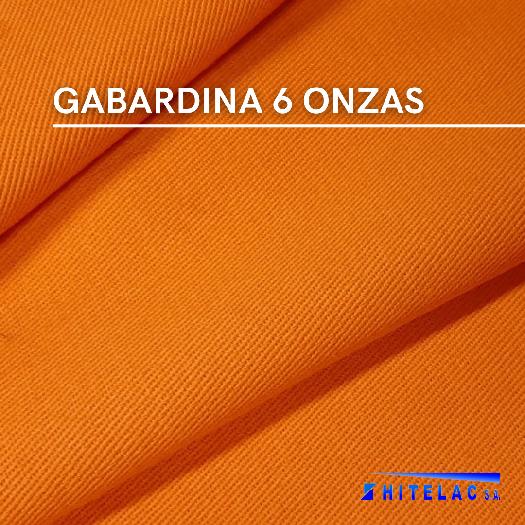 Gabardina 6 Onzas
