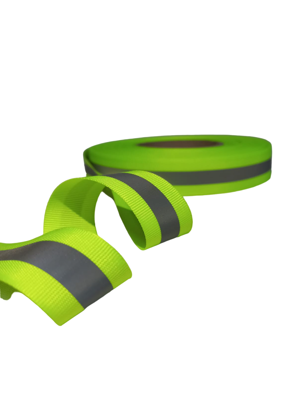 Reflectiva Verde con Gris